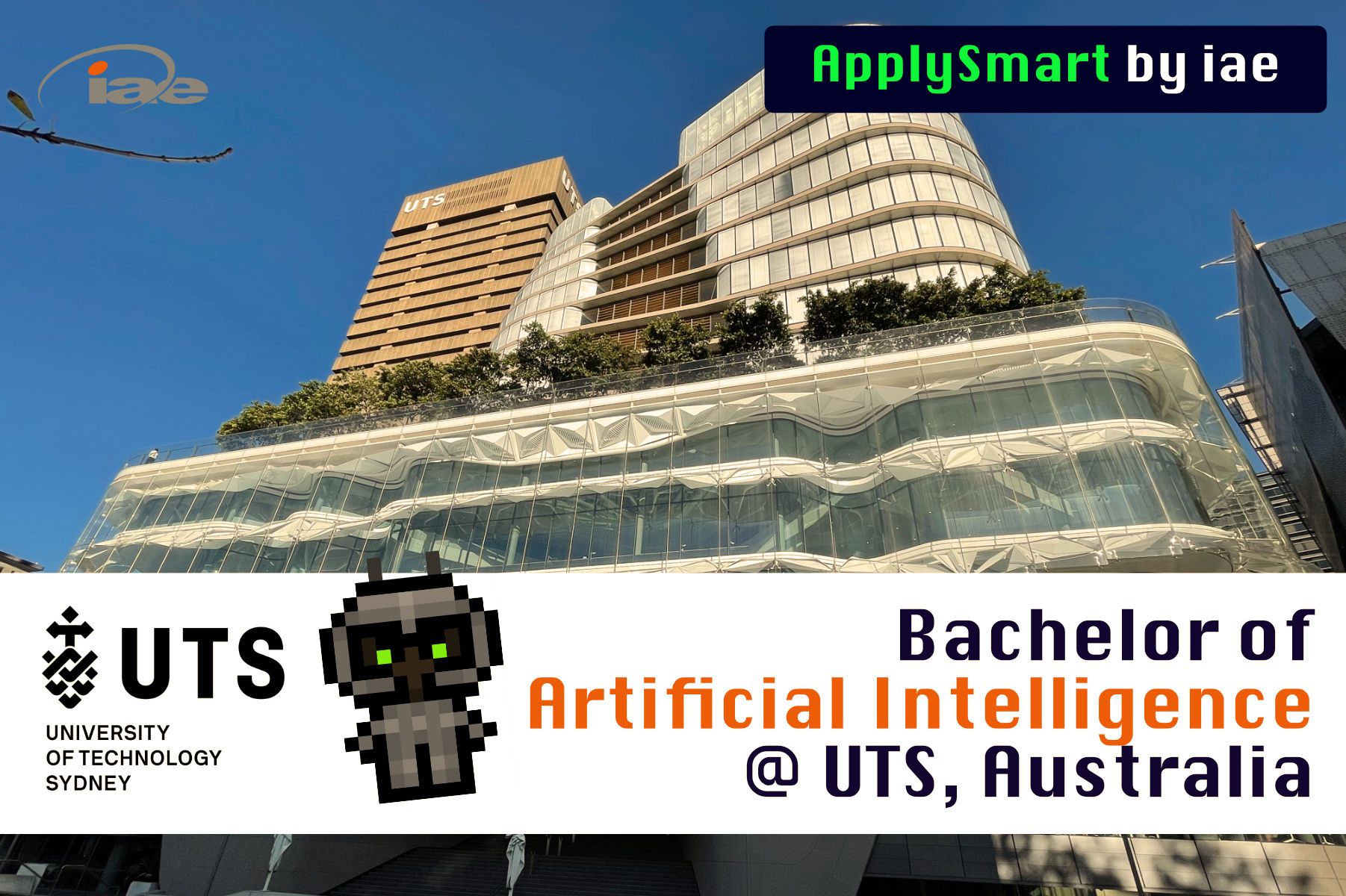 🤖 Study Bachelor of Artificial Intelligence @ UTS - University of Technology Sydney