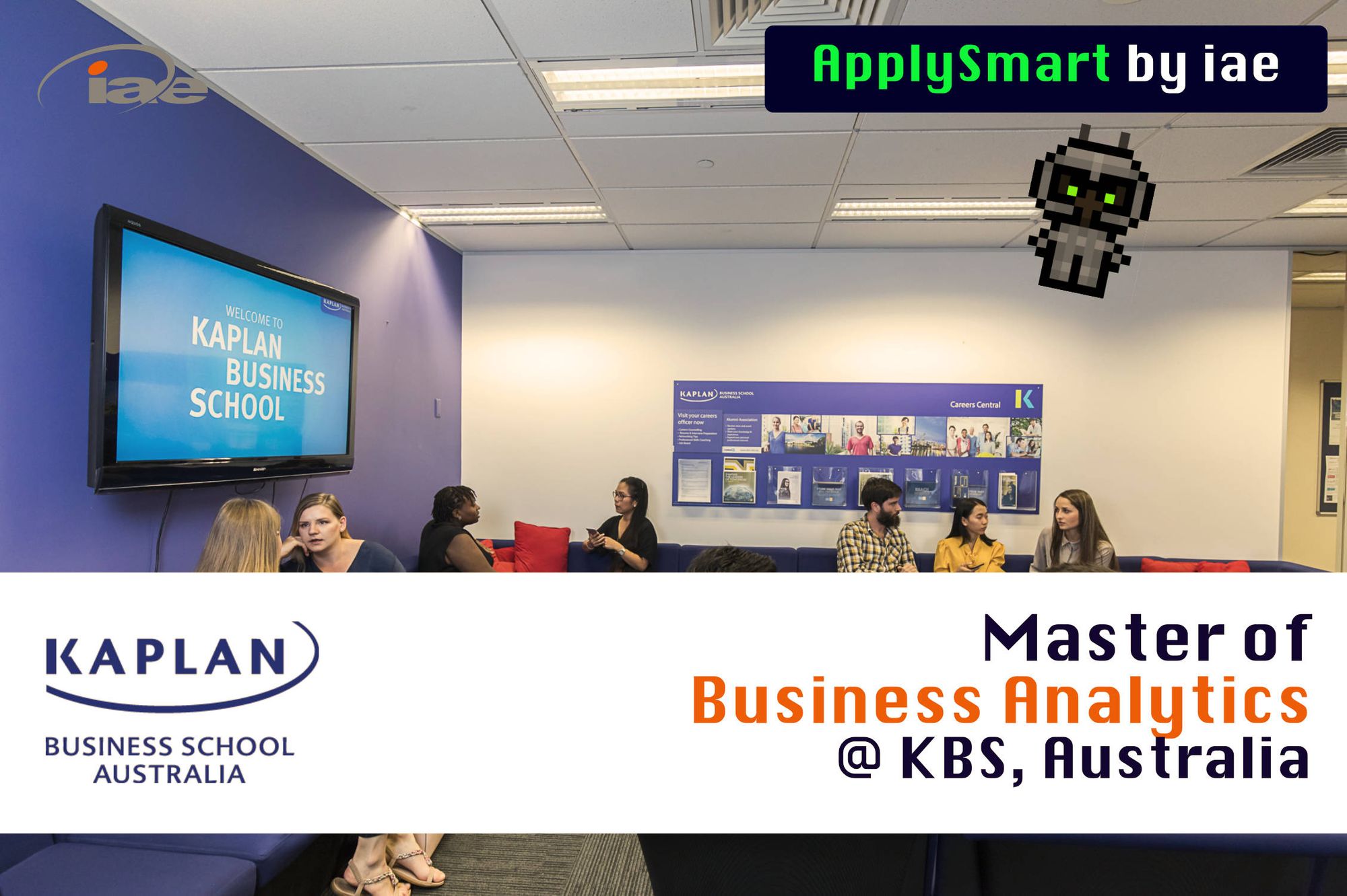 📈 Study Master of Business Analytics @ KAPLAN Business School, Australia