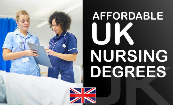 🇬🇧 Top 5 Most Affordable Nursing Degrees in the UK