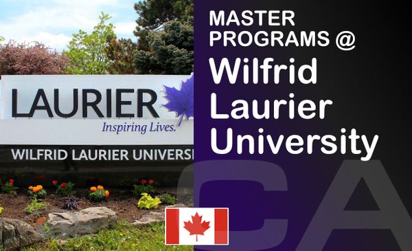 Master Programs at Wilfrid Laurier University, Canada 🇨🇦